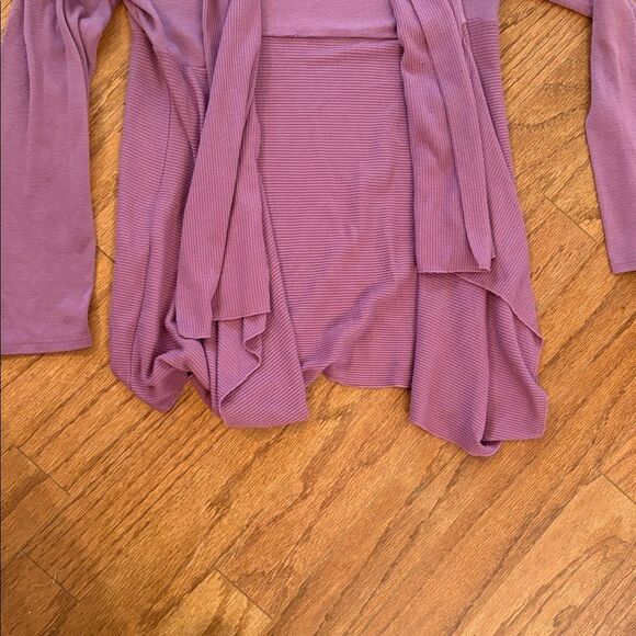 Coldwater Creek, size large/14 lavender cover up - Picture 4 of 10